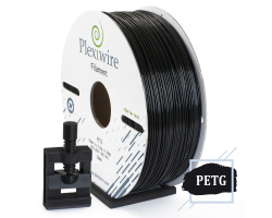 PETG пластик для 3D принтера черный 400м / 1,2кг / 1,75мм-foto2