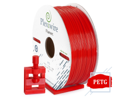 PETG пластик для 3D принтера красный 400м / 1,2кг / 1,75мм-foto2