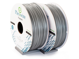 PETG пластик для 3D принтера серебро 1,75мм (400м / 1,2кг)