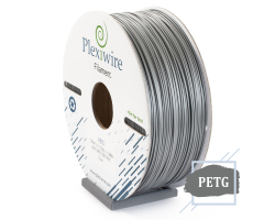 PETG пластик для 3D принтера серебро 1,75мм (400м / 1,2кг)-foto3