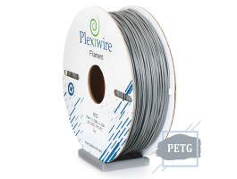 PETG пластик для 3D принтера серый 300м / 0,9кг / 1,75мм