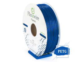 PETG пластик для 3D принтера синий 300м / 0,9кг / 1,75мм