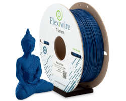 PLA GLITTER пластик для 3D принтера синій 400м / 1.185кг / 1.75мм