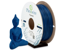 PLA GLITTER пластик для 3D принтера синій 400м / 1.185кг / 1.75мм
