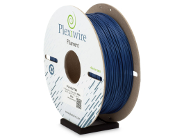 PLA GLITTER пластик для 3D принтера синій 400м / 1.185кг / 1.75мм-foto2