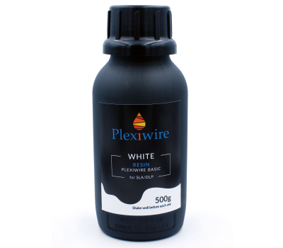Фотополимерная смола Plexiwire resin basic rigid 0.5кг white | Купити у Офіційного Дилера